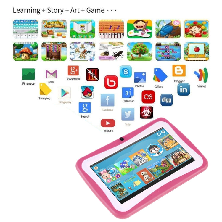 Kids Education Tablet PC, 7.0 inch, 1GB+