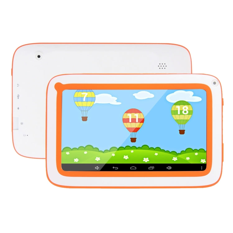 Kids Education Tablet, 7.0 inch, 512MB+8GB, Android 4.4 Allwinner A33 Quad Core, WiFi, Bluetooth