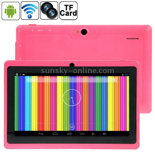 Tablet PC, 7.0 inch, 512MB+8GB, Android 4.4 Allwinner A33 Quad Core 1.5GHz