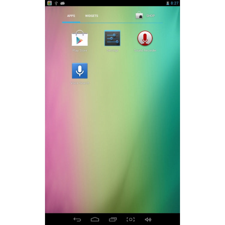 Tablet PC, 7.0 inch, 512MB+8GB, Android 4.4 Allwinner A33 Quad Core 1.5GHz