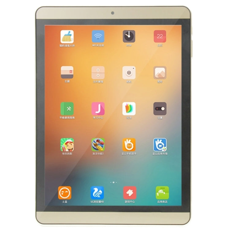 ONDA New V989 AIR Tablet PC 16GB, 9.7 inch Android 4.4.2, CPU: Allwinner A83 Octa Core ARM Cortex A7*8 2.0GHz, RAM: 2GB, CE FCC ROHS WEEE Certification(Gold)