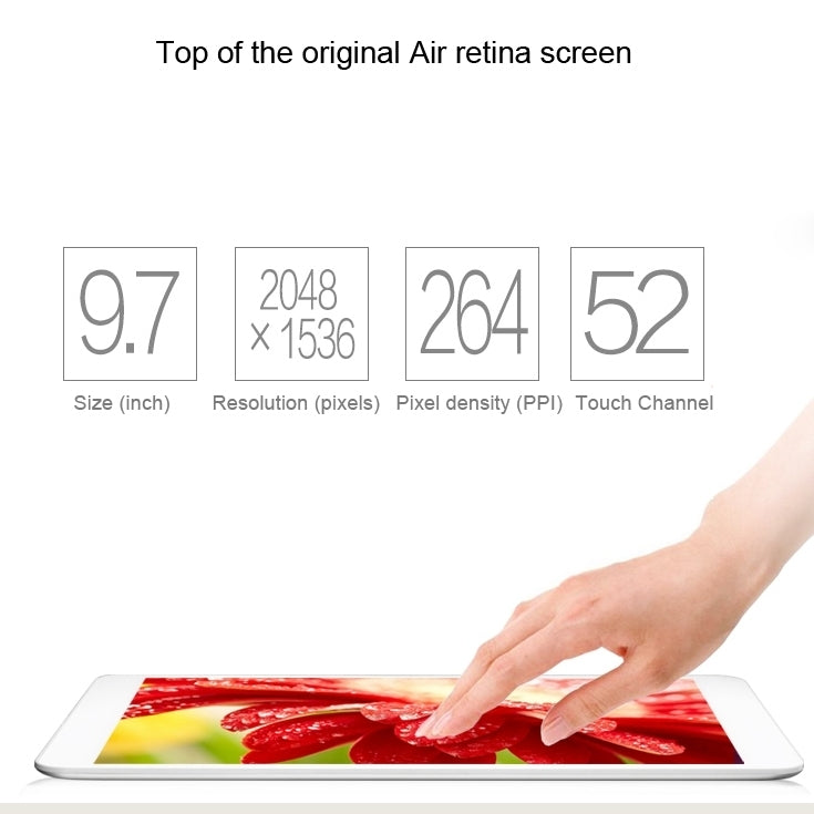 ONDA New V989 AIR Tablet PC 16GB, 9.7 inch Android 4.4.2, CPU: Allwinner A83 Octa Core ARM Cortex A7*8 2.0GHz, RAM: 2GB, CE FCC ROHS WEEE Certification(Gold)