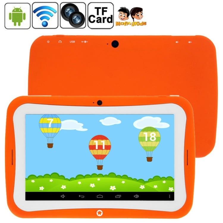 7.0 inch Android 4.2.2 Kids Education Tablet 8GB, Built-learning Software, CPU: Rockchip RK3126 Quad Core, 1.3GHz