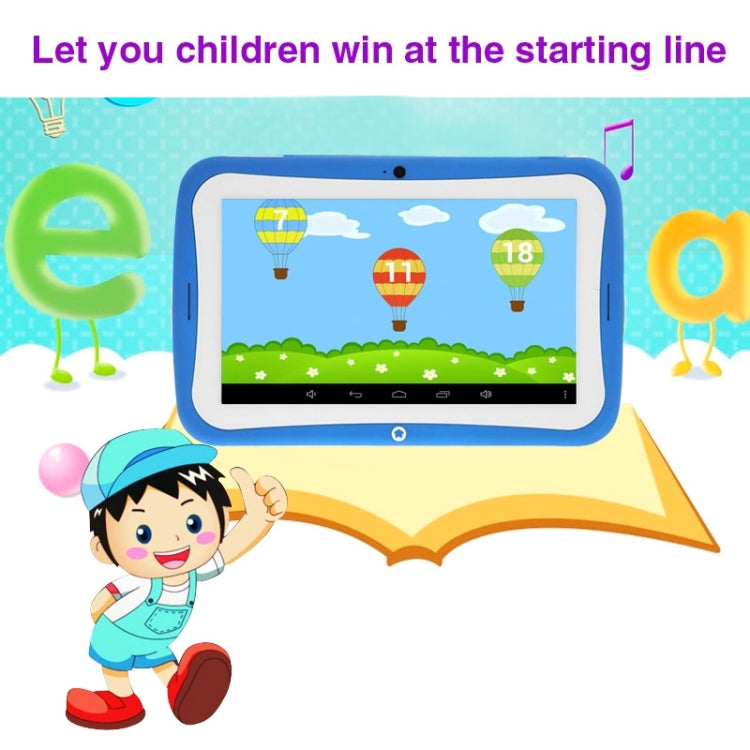 7.0 inch Android 4.2.2 Kids Education Tablet 8GB, Built-learning Software, CPU: Rockchip RK3126 Quad Core, 1.3GHz