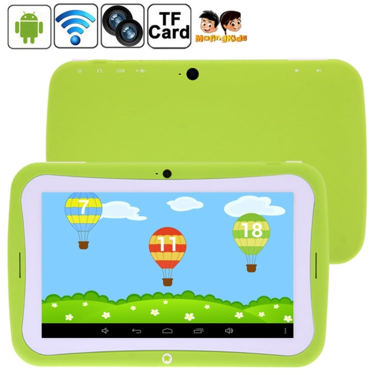 7.0 inch Android 4.2.2 Kids Education Tablet 8GB, Built-learning Software, CPU: Rockchip RK3126 Quad Core, 1.3GHz