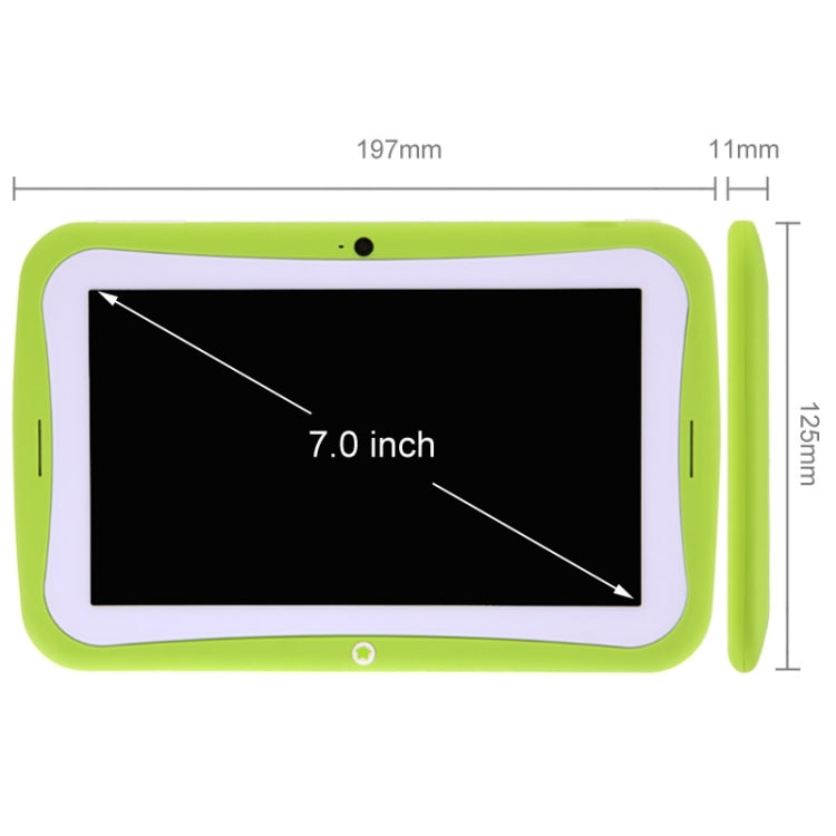 7.0 inch Android 4.2.2 Kids Education Tablet 8GB, Built-learning Software, CPU: Rockchip RK3126 Quad Core, 1.3GHz