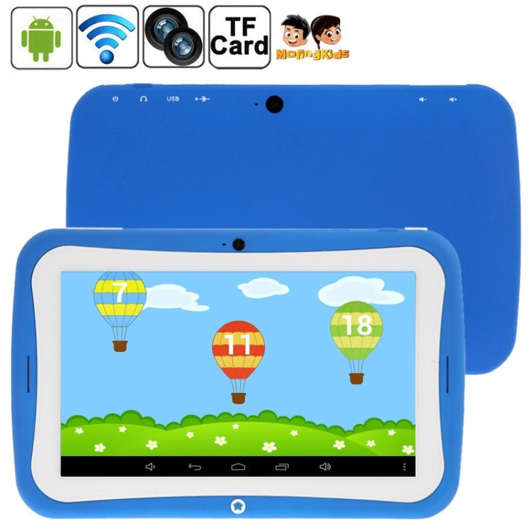 7.0 inch Android 4.2.2 Kids Education Tablet 8GB, Built-learning Software, CPU: Rockchip RK3126 Quad Core, 1.3GHz