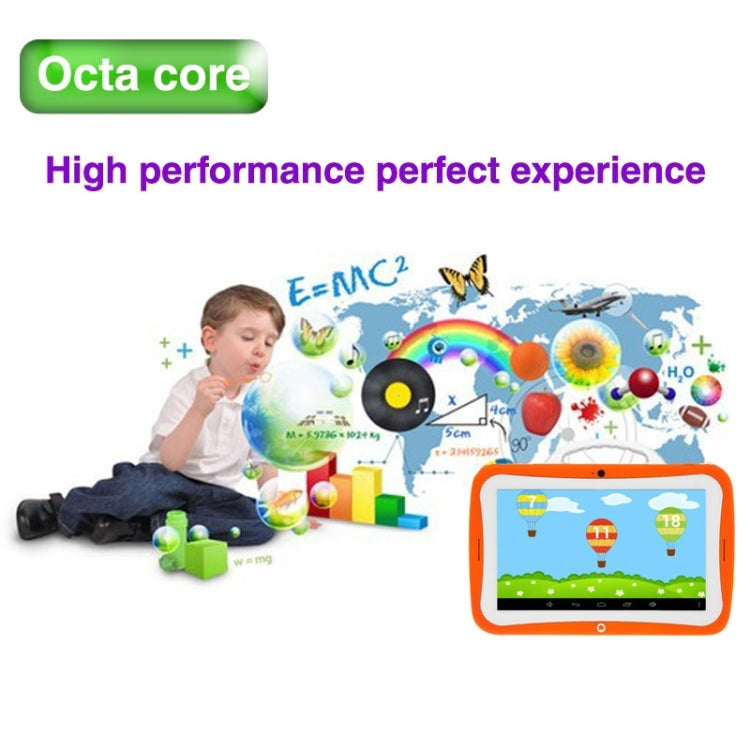 7.0 inch Android 4.2.2 Kids Education Tablet 8GB, Built-learning Software, CPU: Rockchip RK3126 Quad Core, 1.3GHz