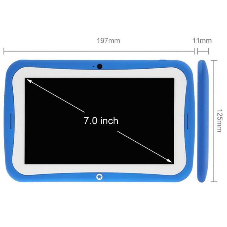 7.0 inch Android 4.2.2 Kids Education Tablet 8GB, Built-learning Software, CPU: Rockchip RK3126 Quad Core, 1.3GHz