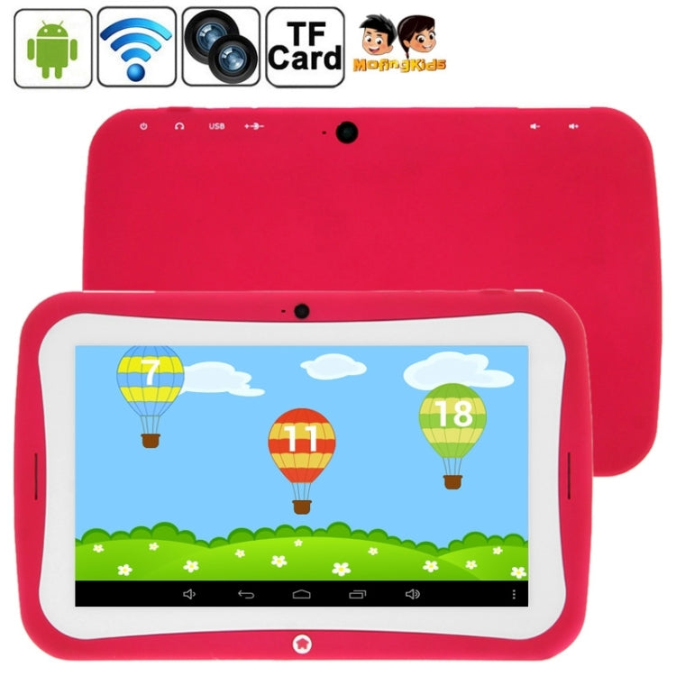 7.0 inch Android 4.2.2 Kids Education Tablet 8GB, Built-learning Software, CPU: Rockchip RK3126 Quad Core, 1.3GHz