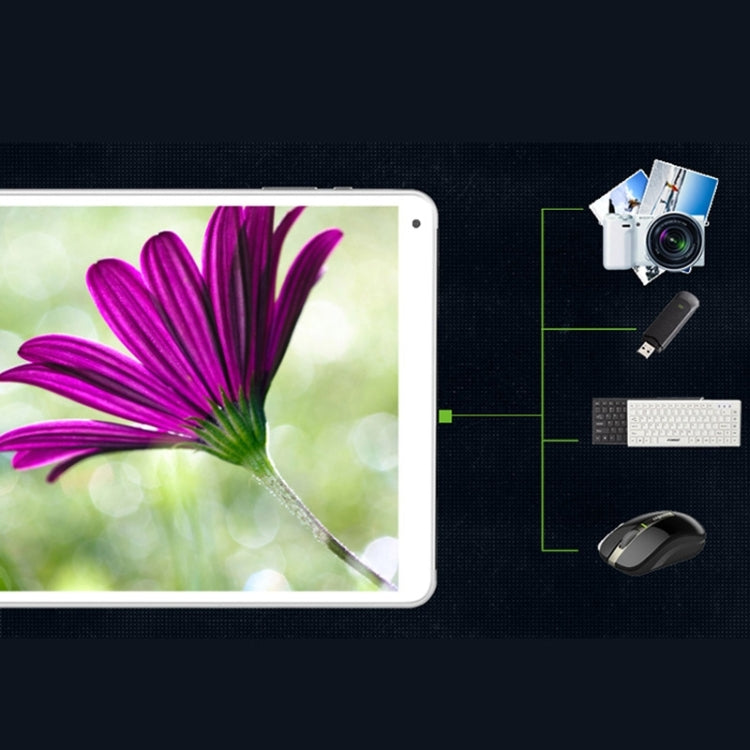 AOSON M102T Tablet PC 16GB, 10.1 inch Android 4.4, MT8382 Quad Core 1.3GHz, RAM: 1GB, Dual SIM, WCDMA&GSM, GPS(White)