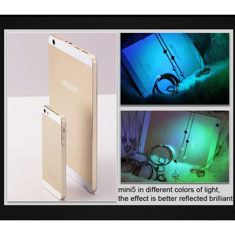 AOSON mini5 Tablet PC 16GB, 7.9 inch Android 4.4.2, MT6592 Octa Core 1.7GHz, RAM:2GB, WCDMA&GSM, 3G Phone, 13MP Camera