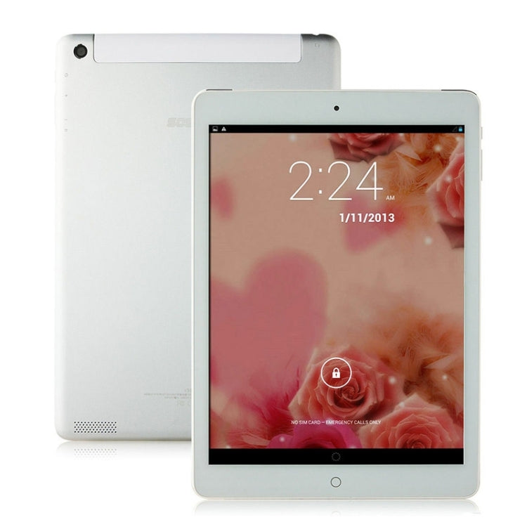 SOSOON X98 Tablet PC 16GB, 9.7 inch Android 4.2.2, MTK8382 Quad Core 1.3GHz, RAM: 1GB, WCDMA&GSM(White)