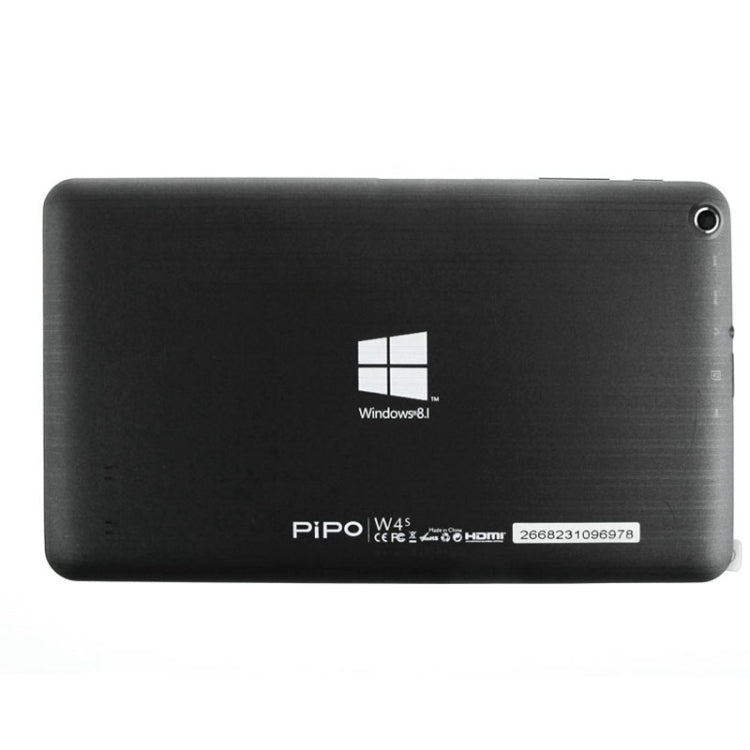 PiPo W4S Dual OS, 2GB+64GB, 8.0 inch Windows 8.1 & Android 4.4 Z3735F Quad Core, WiFi, BT, HDMI(Black)