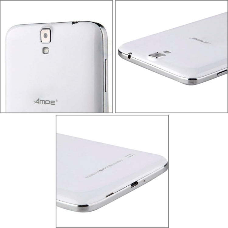 AMPE A62 Tablet PC 8GB, 6.2 inch Android 4.2, Dual SIM / 3G Phone / GPS(White)