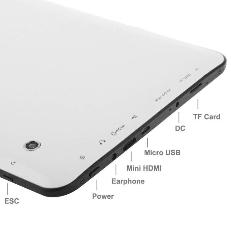 10.1 inch Tablet PC 16GB, Android 5.1, Allwinner A64 Quad Core 1.2GHz, RAM: 1GB(White)