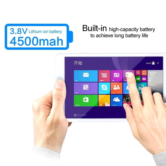 PiPo W4 Dual OS, 2GB+32GB, 8.0 inch Windows 10 & Android 4.4 Intel Z3735F Quad Core, BT, WiFi, HDMI(Black)