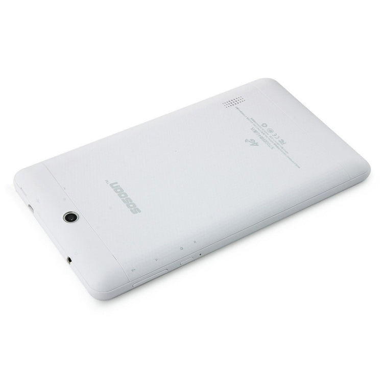 SOSOON X700 Tablet PC 8GB, 7 inch Android 5.0, MTK8735 Quad Core 1.3GHz, RAM: 1GB, Dual SIM,  GPS(White)
