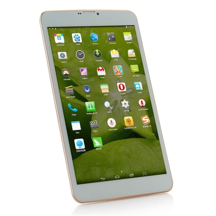 SOSOON X88 Tablet PC 8GB, 8 inch Android 4.4.2, MTK8382 Quad Core 1.3GHz, RAM: 1GB, GPS, Phone Call(White)