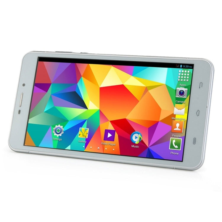 AMPE A698 Tablet PC 8GB, 6.98 inch Android 4.2, Dual SIM, Phone Call, GPS(White)