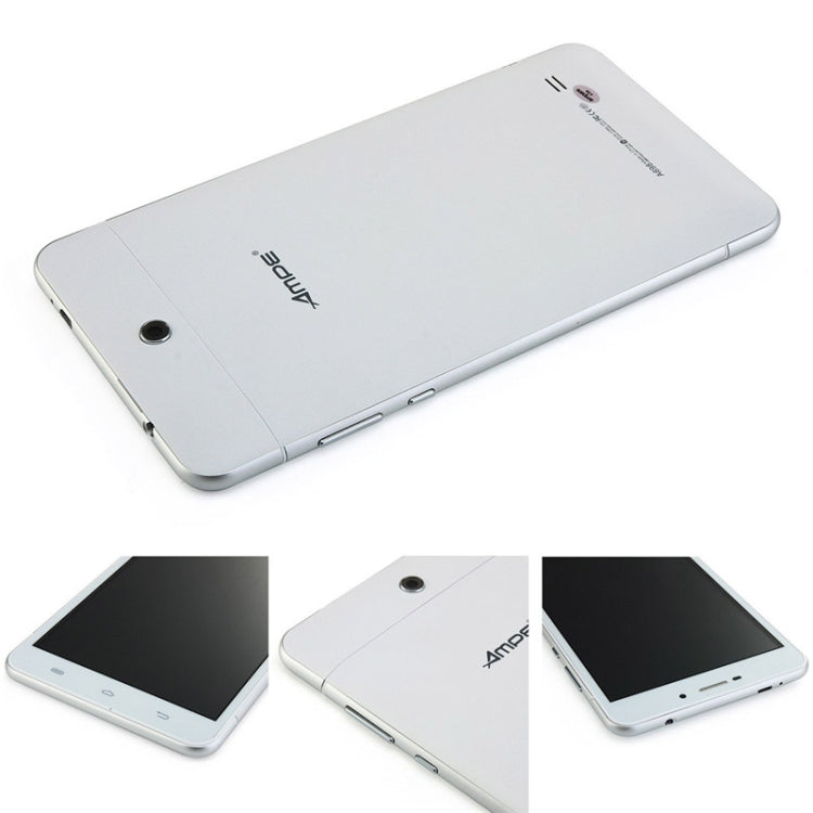 AMPE A698 Tablet PC 8GB, 6.98 inch Android 4.2, Dual SIM, Phone Call, GPS(White)
