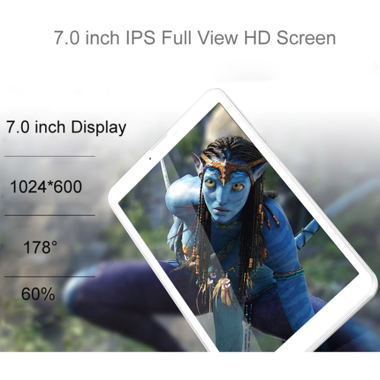 ONDA V719 3Gs Tablet PC 8GB, 7.0 inch Phone Call Android 5.1, CPU: Intel Atom SoFIA 3G-R X86 Quad-Core 1.0GHz, RAM: 1GB, CE FCC ROHS WEEE Certification