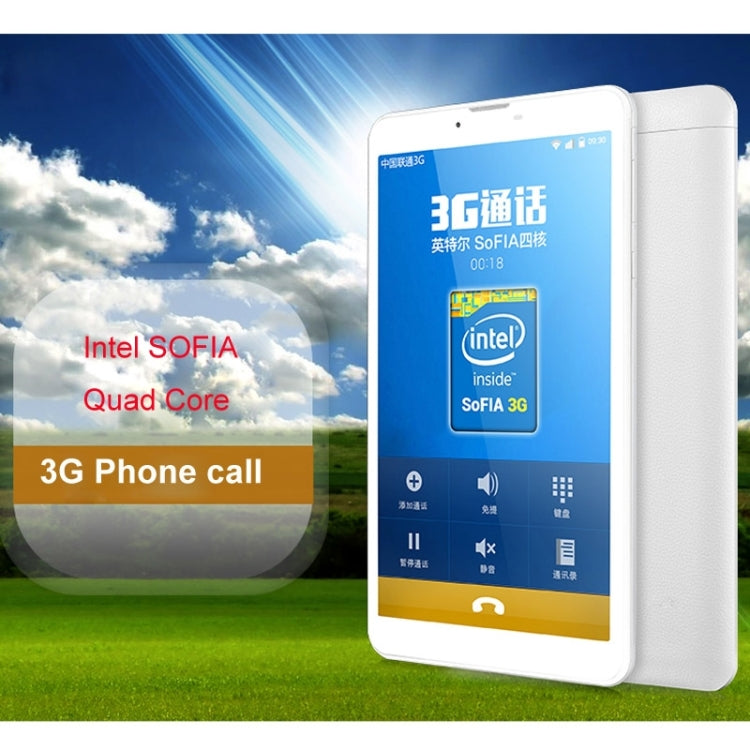 ONDA V719 3Gs Tablet PC 8GB, 7.0 inch Phone Call Android 5.1, CPU: Intel Atom SoFIA 3G-R X86 Quad-Core 1.0GHz, RAM: 1GB, CE FCC ROHS WEEE Certification