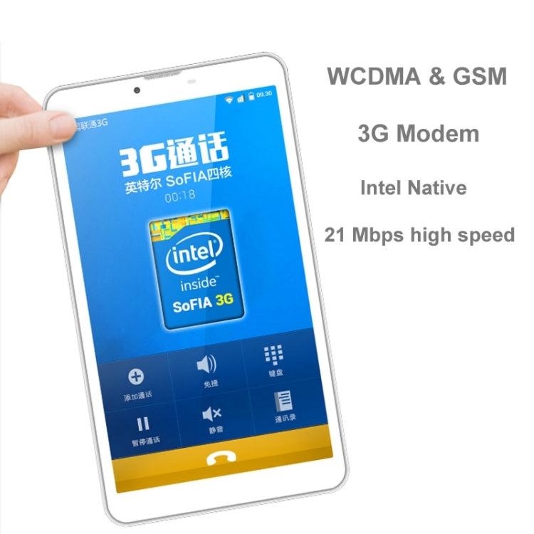 ONDA V719 3Gs Tablet PC 8GB, 7.0 inch Phone Call Android 5.1, CPU: Intel Atom SoFIA 3G-R X86 Quad-Core 1.0GHz, RAM: 1GB, CE FCC ROHS WEEE Certification