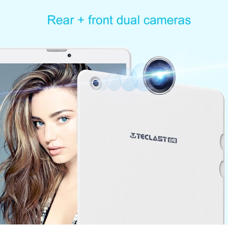 Teclast P80 4G, 8.0 inch, 1GB+16GB, 4G Phone Call, Android 5.1, MT8735 Quad Core 1.3GHz, WiFi, GPS, BT, OTG(White)