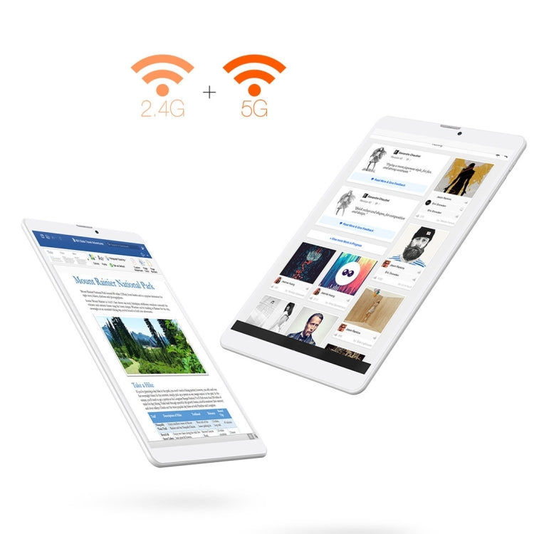 Teclast P80 4G, 8.0 inch, 1GB+16GB, 4G Phone Call, Android 5.1, MT8735 Quad Core 1.3GHz, WiFi, GPS, BT, OTG(White)