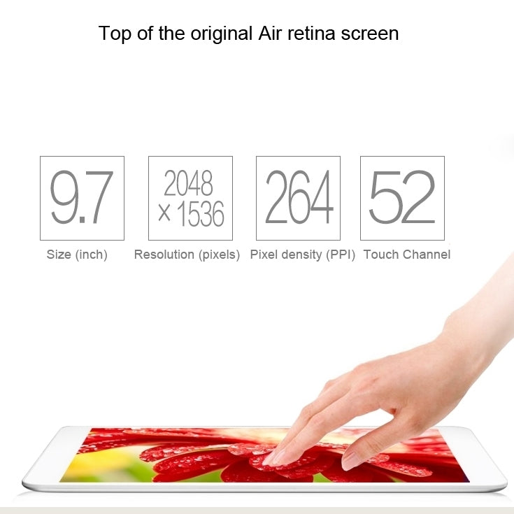 ONDA New V989 AIR Tablet PC 32GB, 9.7 inch Android 4.4.2, CPU: Allwinner A83 Octa Core ARM Cortex A7*8 2.0GHz, RAM: 2GB, CE FCC ROHS WEEE Certification(Gold)