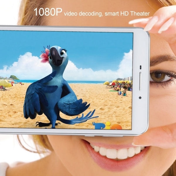 AMPE A88 Tablet PC 8GB, 8 inch Android 4.4, MSM8916 Quad Core 1.2GHz, RAM: 1GB, Dual SIM, 4G Phone Call, GPS(White)