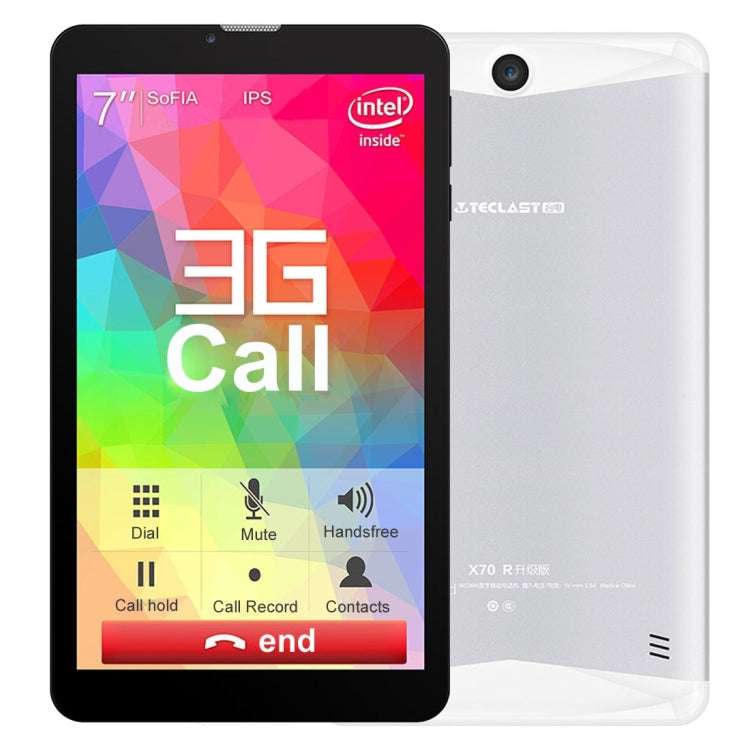 Teclast X70R Upgraded Version, 1GB+8GB, 3G Phone Call, 7.0 inch Android 5.1, Intel X3-C3230 Quad Core 1.0GHz, Dual SIM, GPS