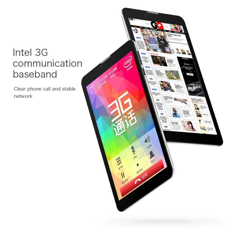 Teclast X70R Upgraded Version, 1GB+8GB, 3G Phone Call, 7.0 inch Android 5.1, Intel X3-C3230 Quad Core 1.0GHz, Dual SIM, GPS