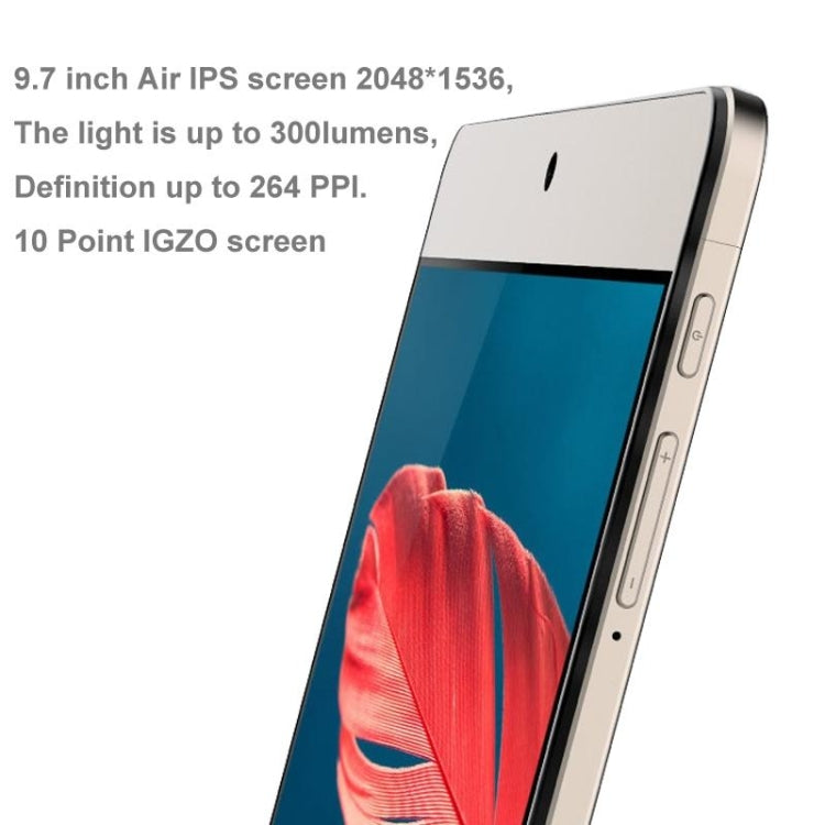 ONDA V919 Air Dual OS, 2GB+64GB, 9.7 inch Windows 10 & Android 4.4 Intel Bay Trail-T Z3735F Quad Core 1.33-1.83GHz, CE FCC ROHS WEEE Certification(Gold)