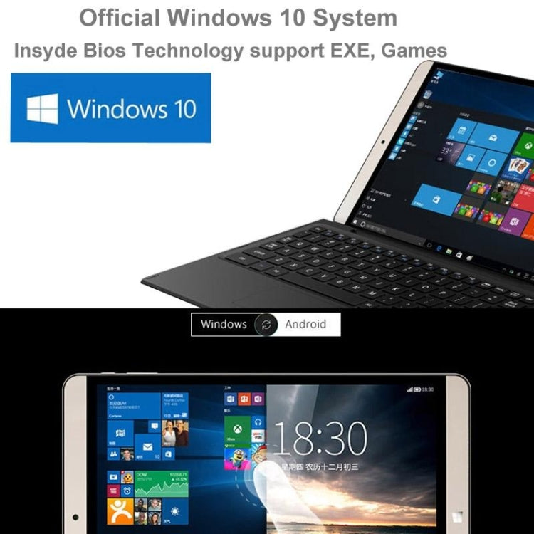 ONDA V919 Air Dual OS, 2GB+64GB, 9.7 inch Windows 10 & Android 4.4 Intel Bay Trail-T Z3735F Quad Core 1.33-1.83GHz, CE FCC ROHS WEEE Certification(Gold)