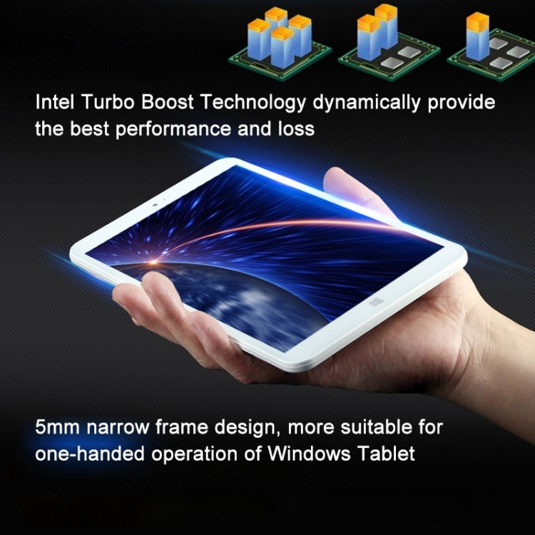 ONDA V820w Dual OS, 2GB+32GB, 8.0 inch, Windows 10 & Android 4.4 Intel Z3735F X86 64Bit Quad Core 1.33-1.83GHz, CE FCC ROHS WEEE Certification(White)