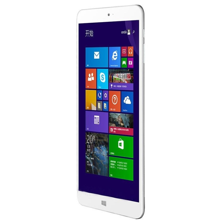 ONDA V820w Dual OS, 2GB+32GB, 8.0 inch, Windows 10 & Android 4.4 Intel Z3735F X86 64Bit Quad Core 1.33-1.83GHz, CE FCC ROHS WEEE Certification(White)