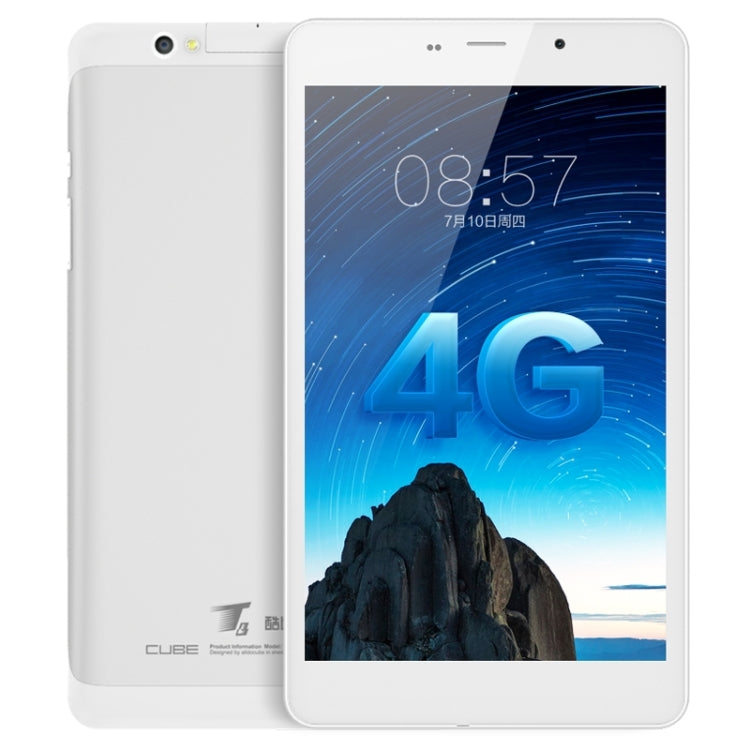 Cube T8 Tablet PC 8GB, 8 inch Android 5.1 4G Phone Call, MT8735 Quad Core 1.3GHz, RAM: 1GB, Dual SIM, GPS(Silver)