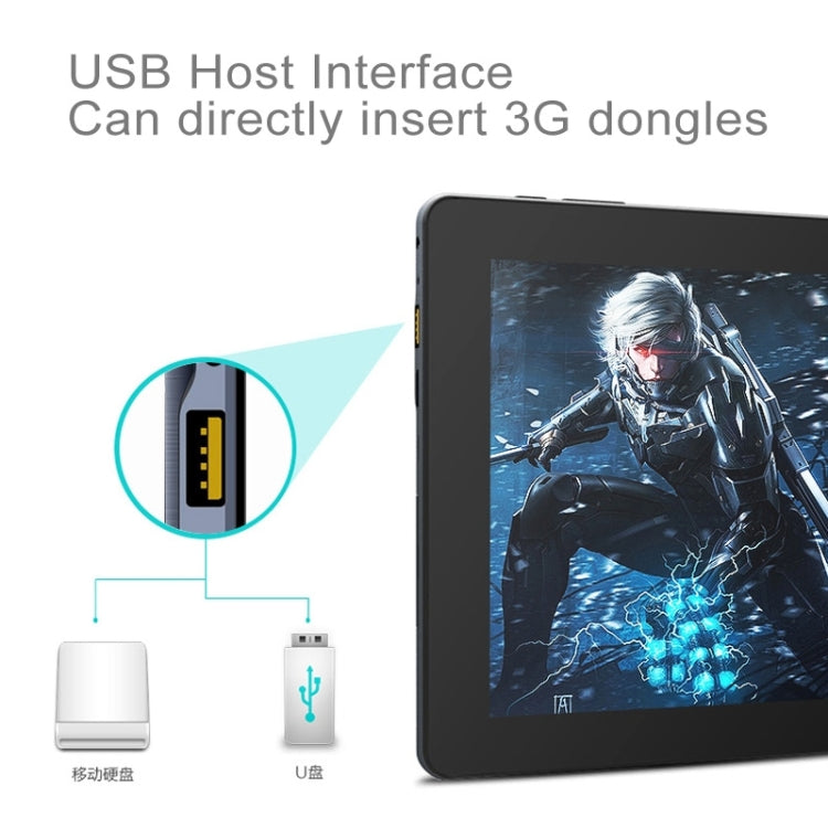 Cube i10GT Dual OS, 2GB+32GB, 10.6 inch Windows 10 & Android 4.4 Intel Z3735F Quad Core 1.33-1.83GHz(Black)