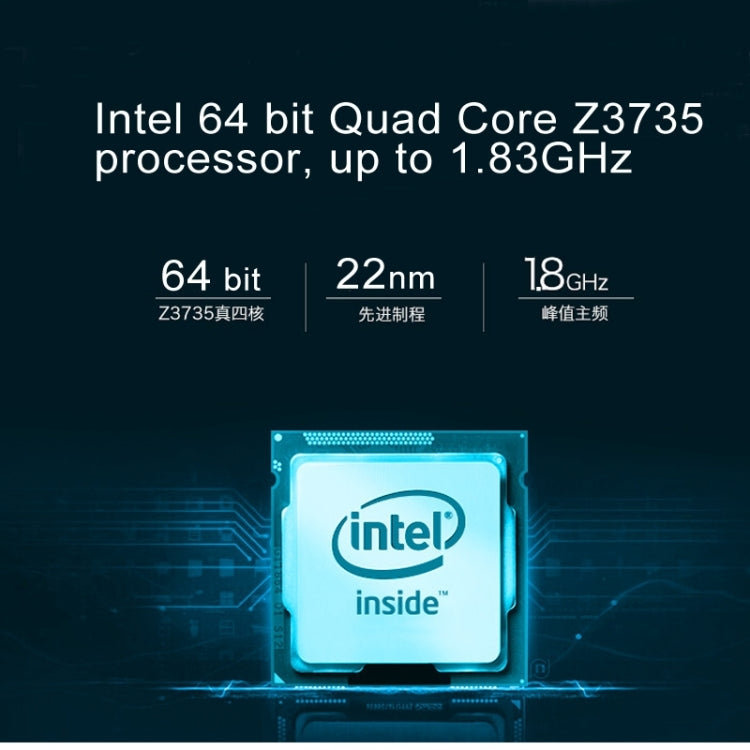 Cube i10GT Dual OS, 2GB+32GB, 10.6 inch Windows 10 & Android 4.4 Intel Z3735F Quad Core 1.33-1.83GHz(Black)