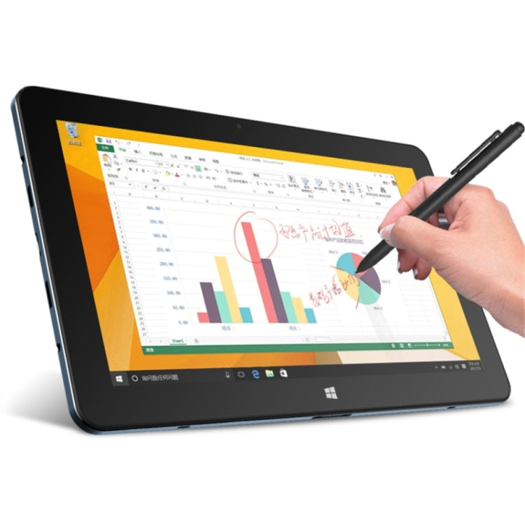 Cube iWork11 Stylus/ i8 T Dual OS, 10.6 inch, 64GB, Windows 10 & Android 5.1, Intel Atom x5-Z8300 Quad Core 1.44-1.8GHz, RAM: 4GB(Dark Blue)