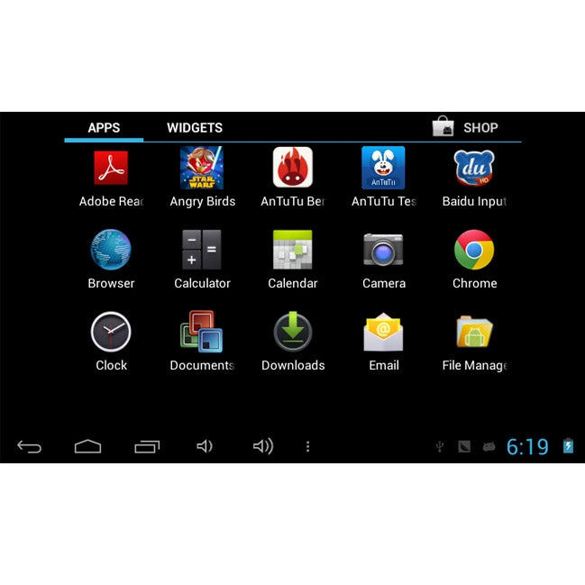 JXD S6600B Tablet PC 8GB, 7.0 inch Android 4.2.2(White)