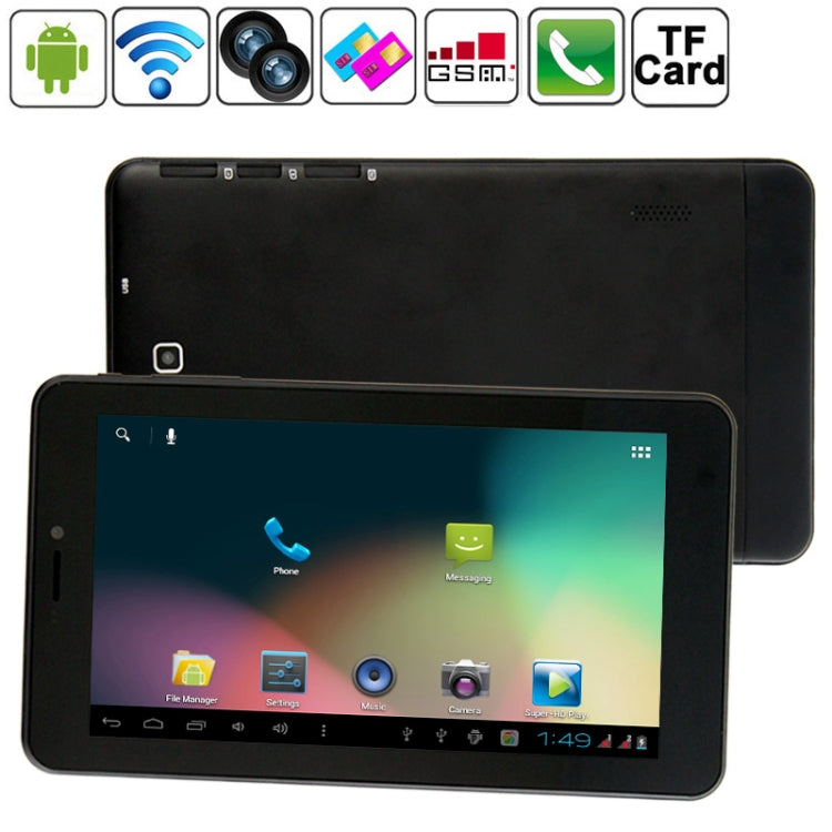 7.0 inch Android 4.0.4 Tablet PC, Dual SIM
