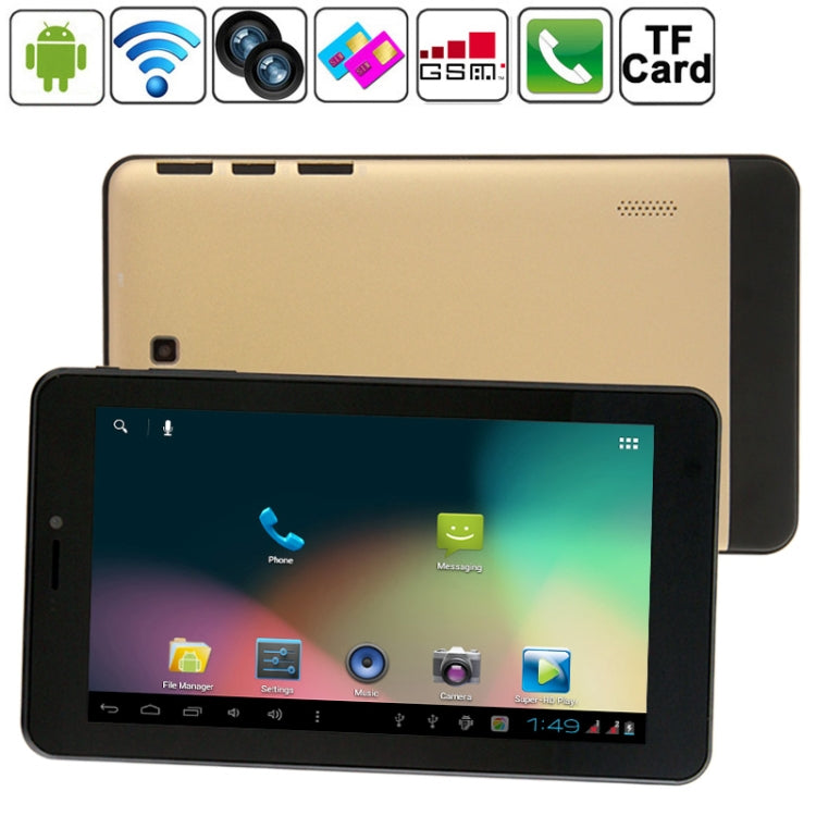 7.0 inch Android 4.0.4 Tablet PC, Dual SIM