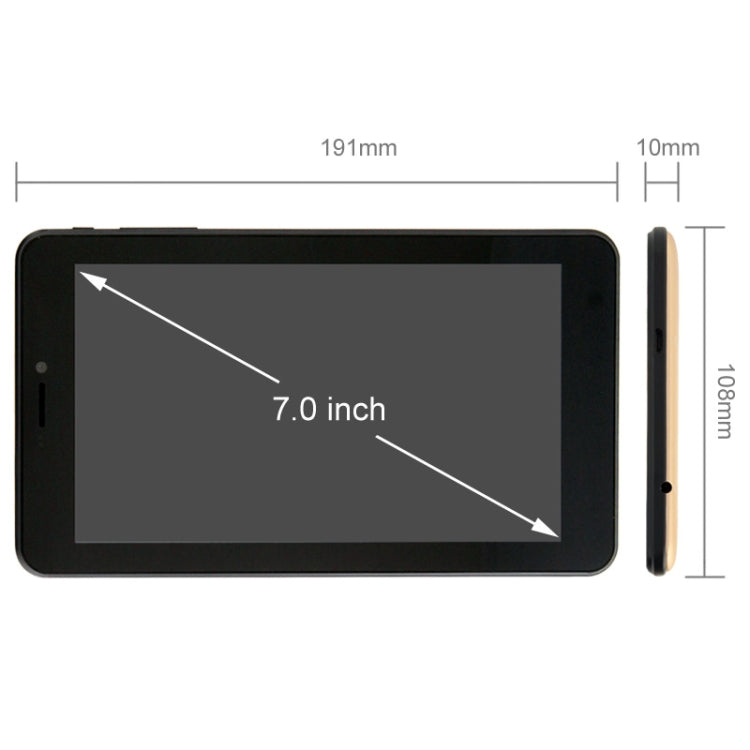 7.0 inch Android 4.0.4 Tablet PC, Dual SIM