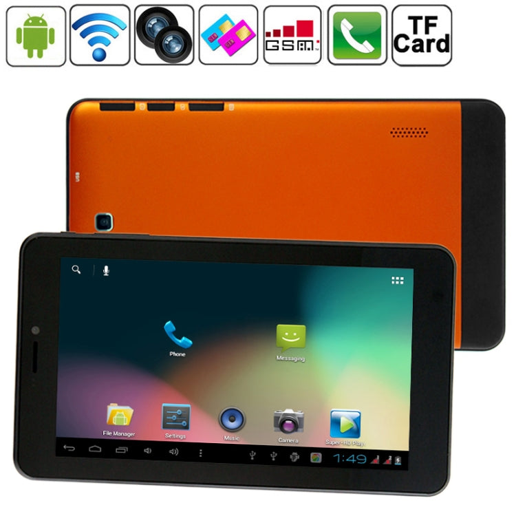 7.0 inch Android 4.0.4 Tablet PC, Dual SIM