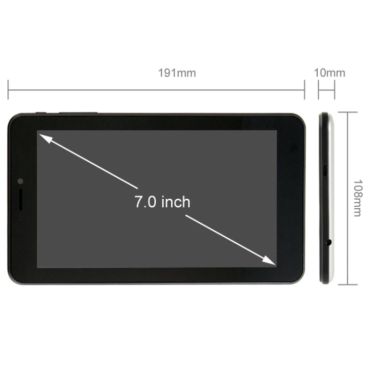 7.0 inch Android 4.0.4 Tablet PC, Dual SIM