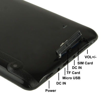 7.0 inch Android 4.0 Tablet PC, 2G Mobile Phone Function(Black)