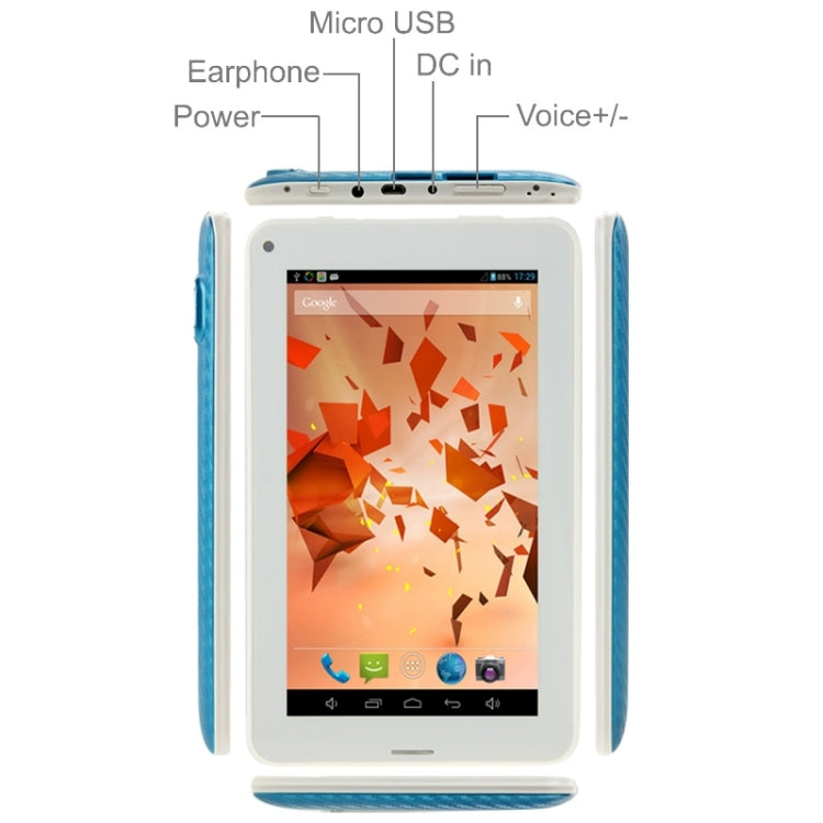 7.0 inch Android 4.2 Tablet PC, 2G Phone Call
